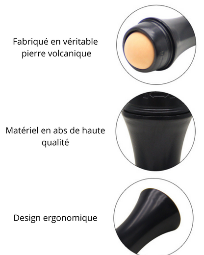 Lavalux- Roller Facial à Effet Mat